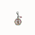 Disney Mickey & Minnie Mouse Floral Wreath Spinning Charm