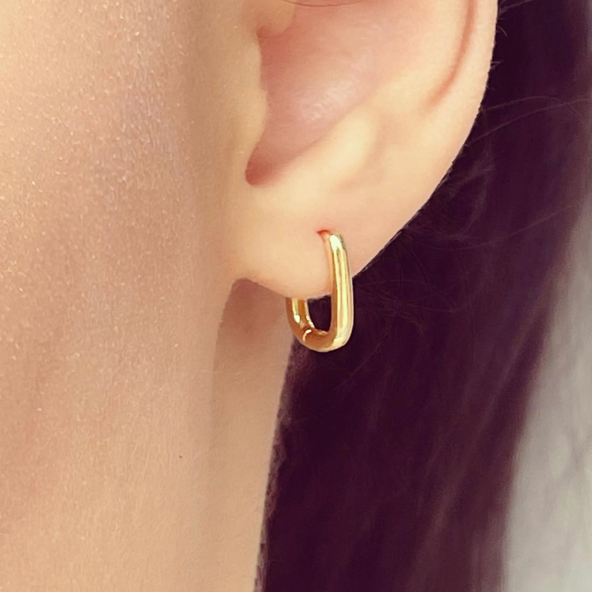 Small Huggie Hoop Earrings