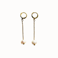 Nacre Freshwater Pearl Earrings