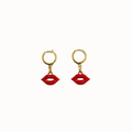 Red Lips Earrings