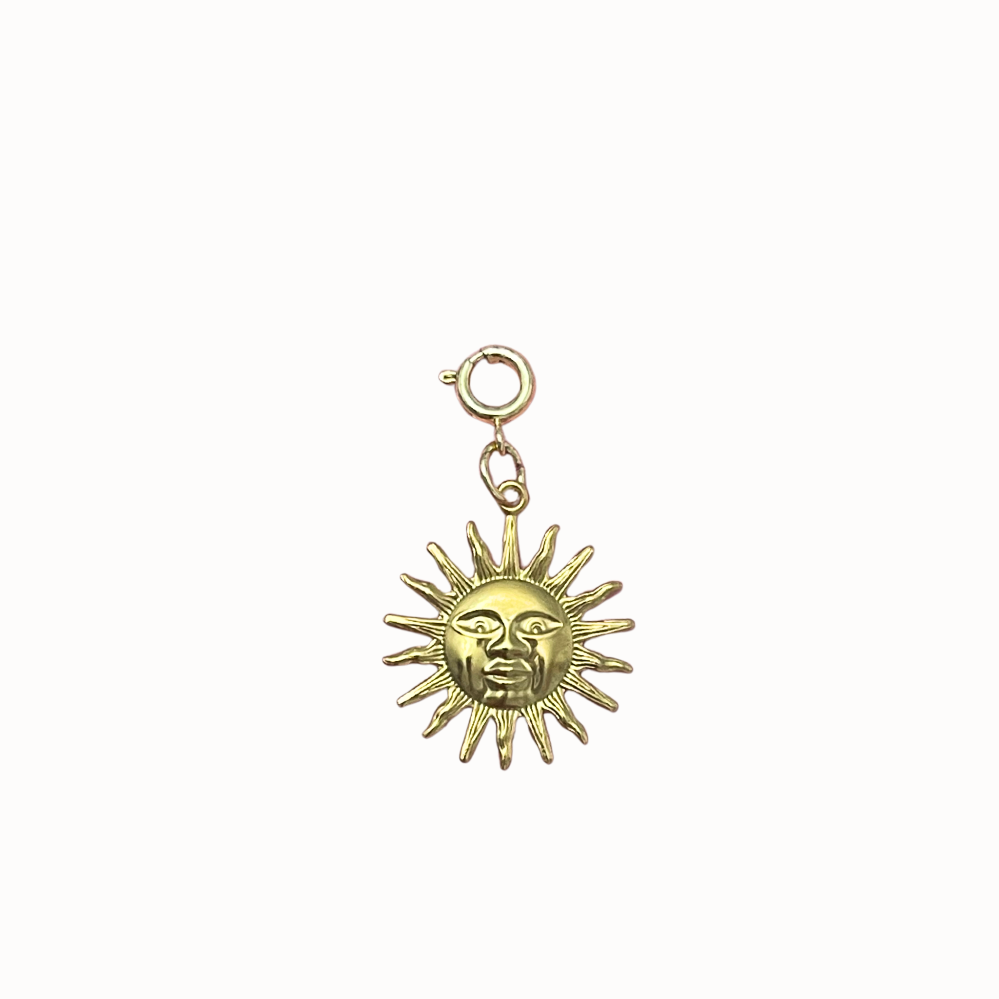 Sun Face Charm