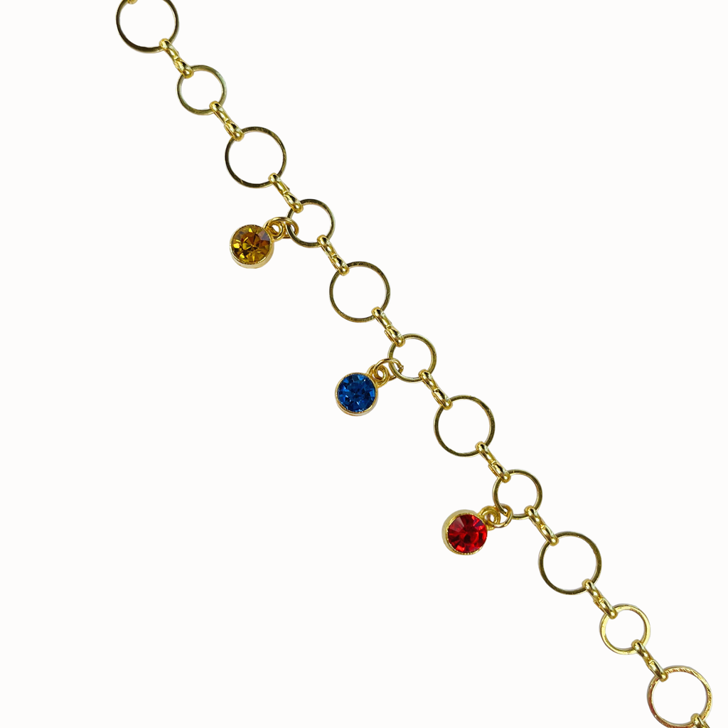 Trio Crystal Choker