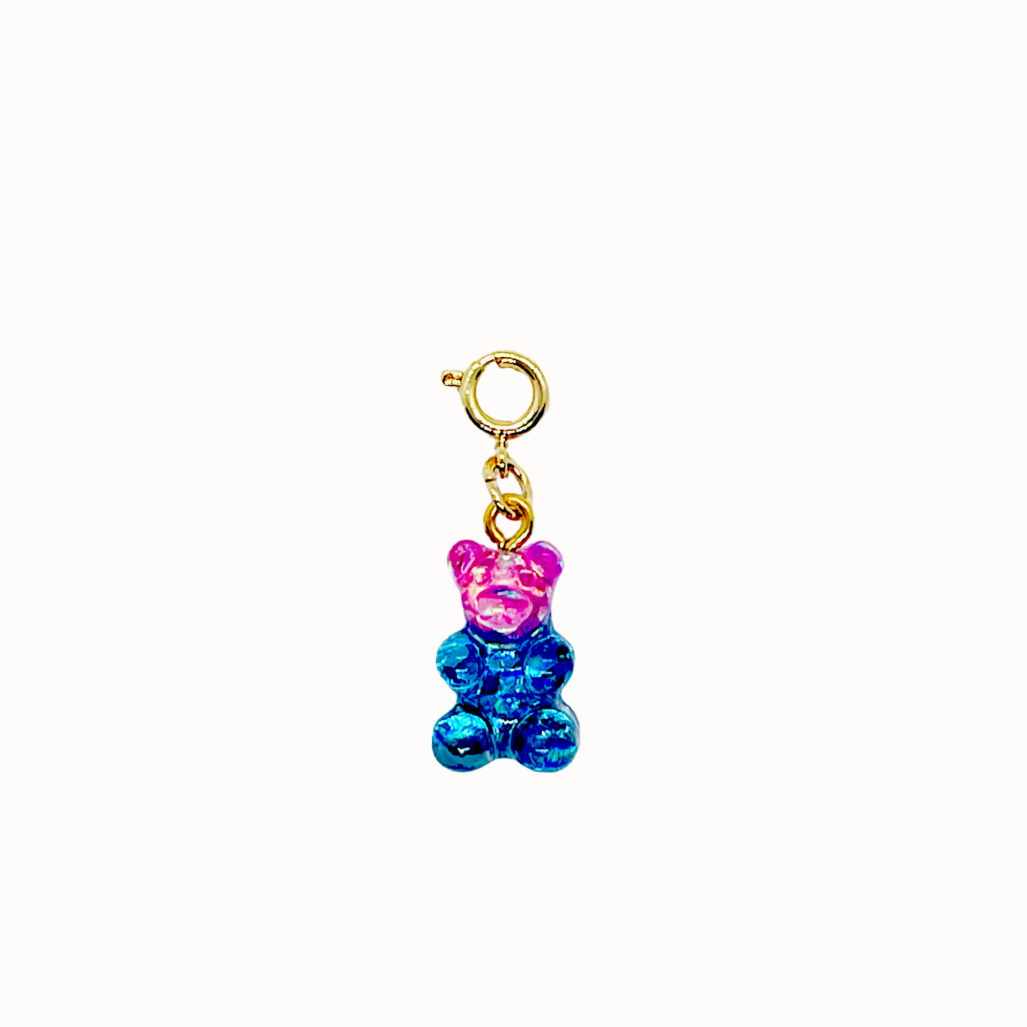 Dual Tone Gummy Bear Charm