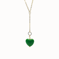 Lariat Heart Necklace