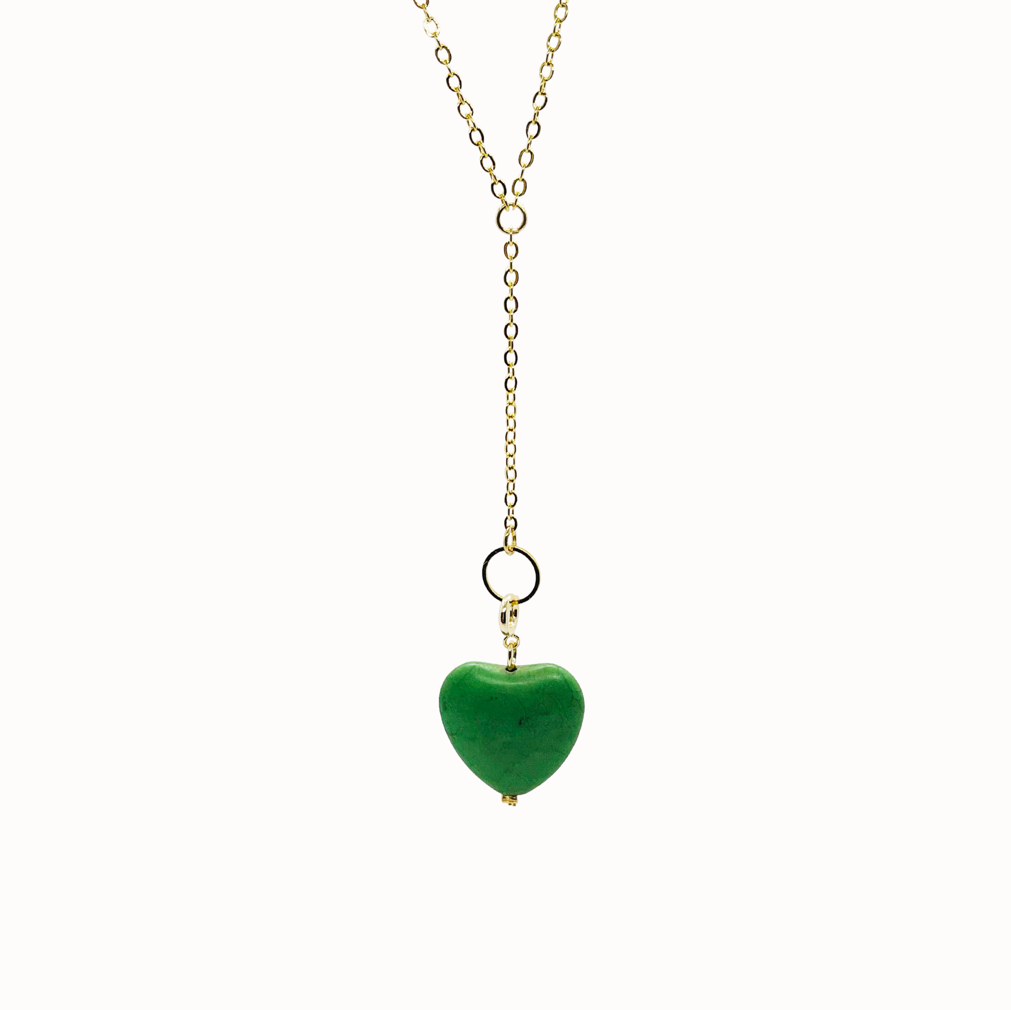 Lariat Heart Necklace