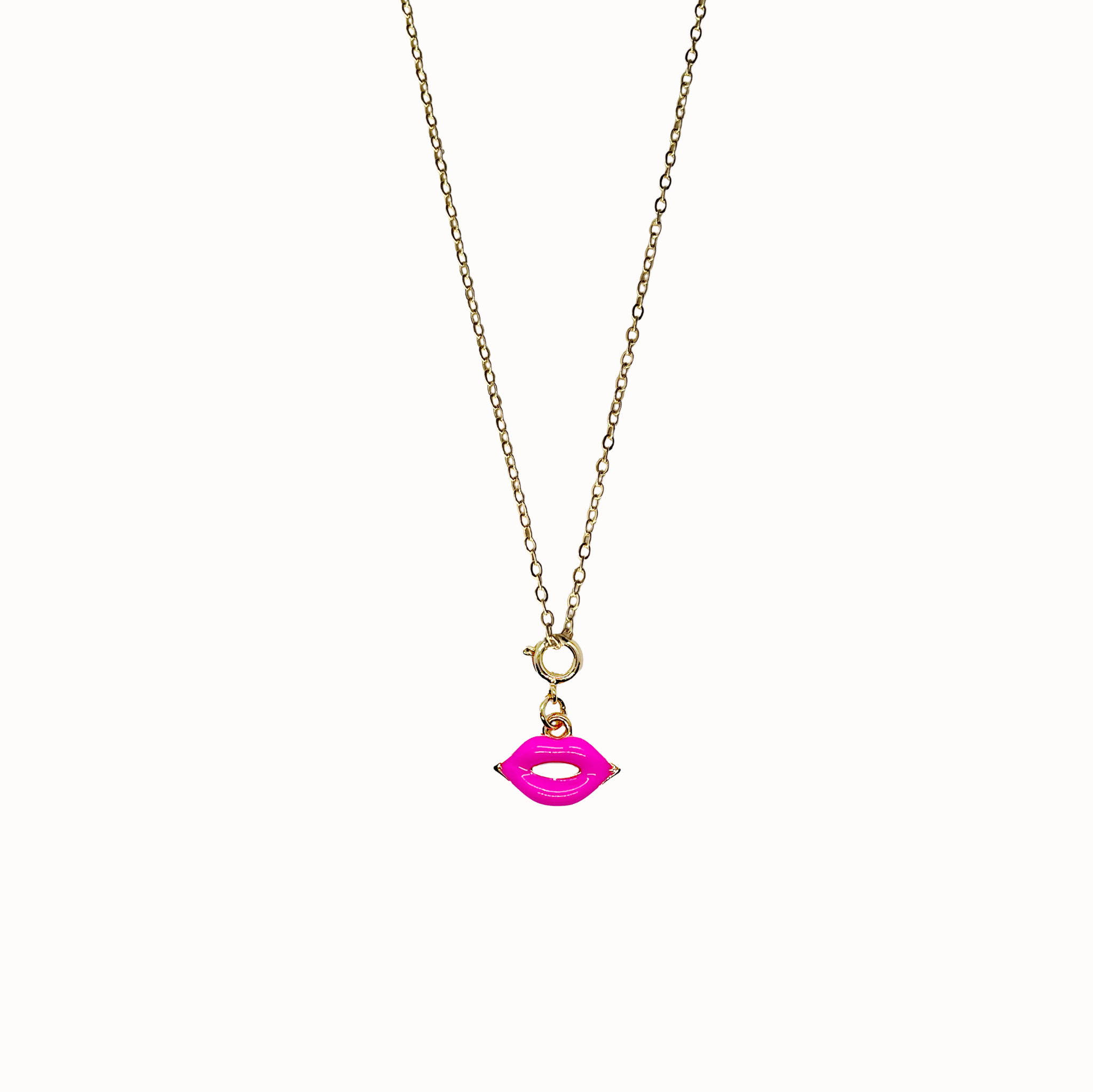 Pink Lips Charm