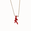 Coral Pearl Necklace
