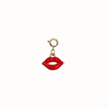 Red Lips Charm