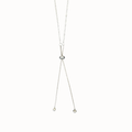 Y-Chain Lariat in Silver